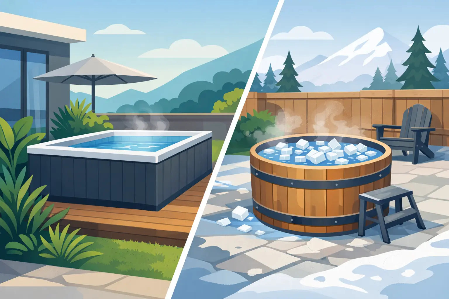 Cold Plunge vs Ice Bath: Which Fits Your Backyard?
