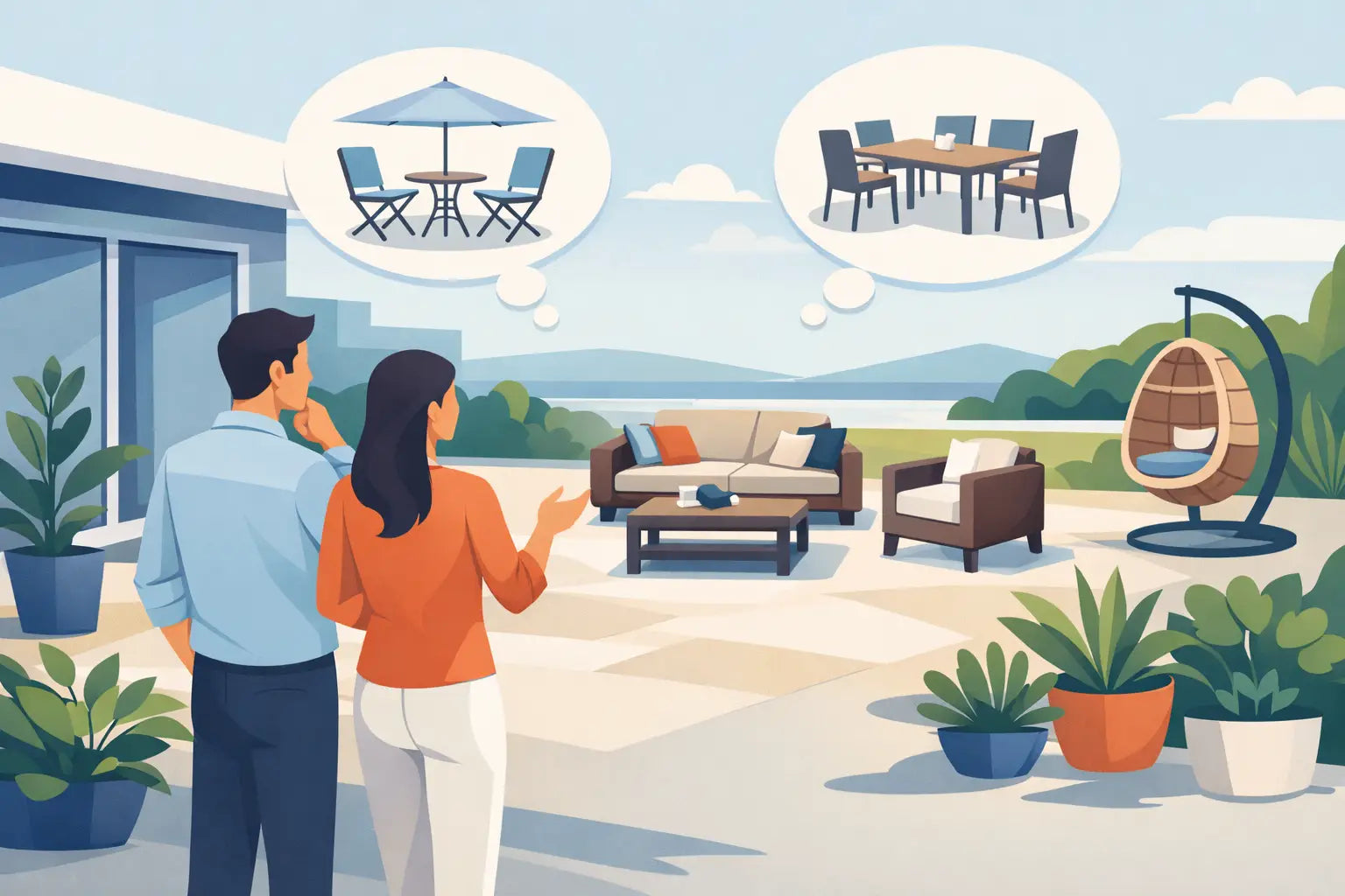 How to Choose Outdoor Seating That Fits