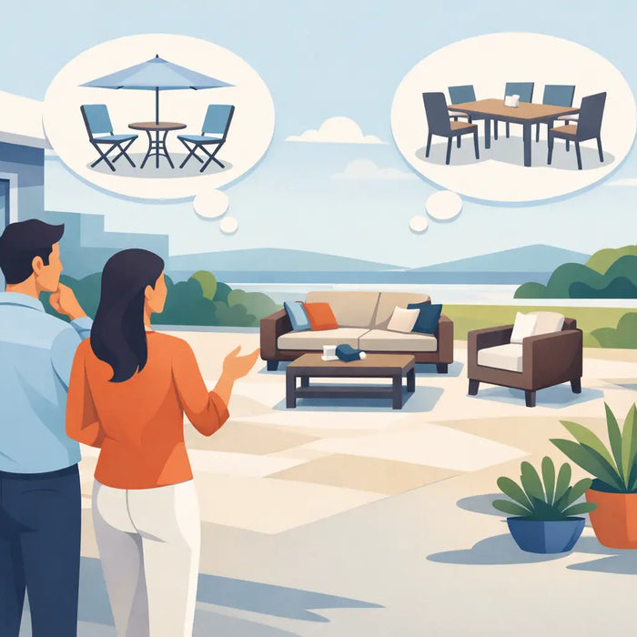 How to Choose Outdoor Seating That Fits