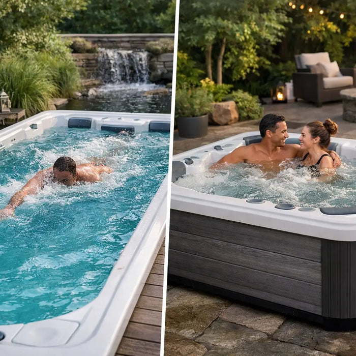Swim Spa vs Hot Tub: Which Fits Your Backyard?