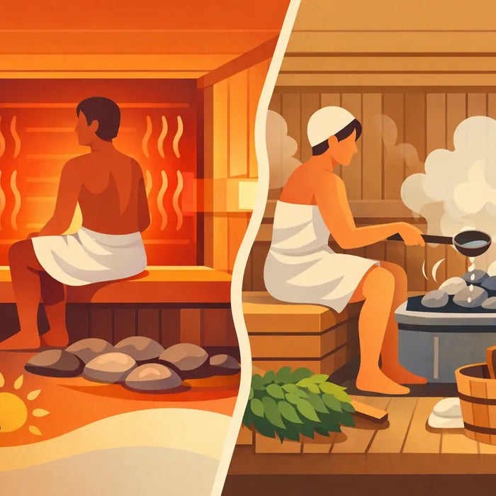Infrared Sauna Versus Traditional Sauna Compared