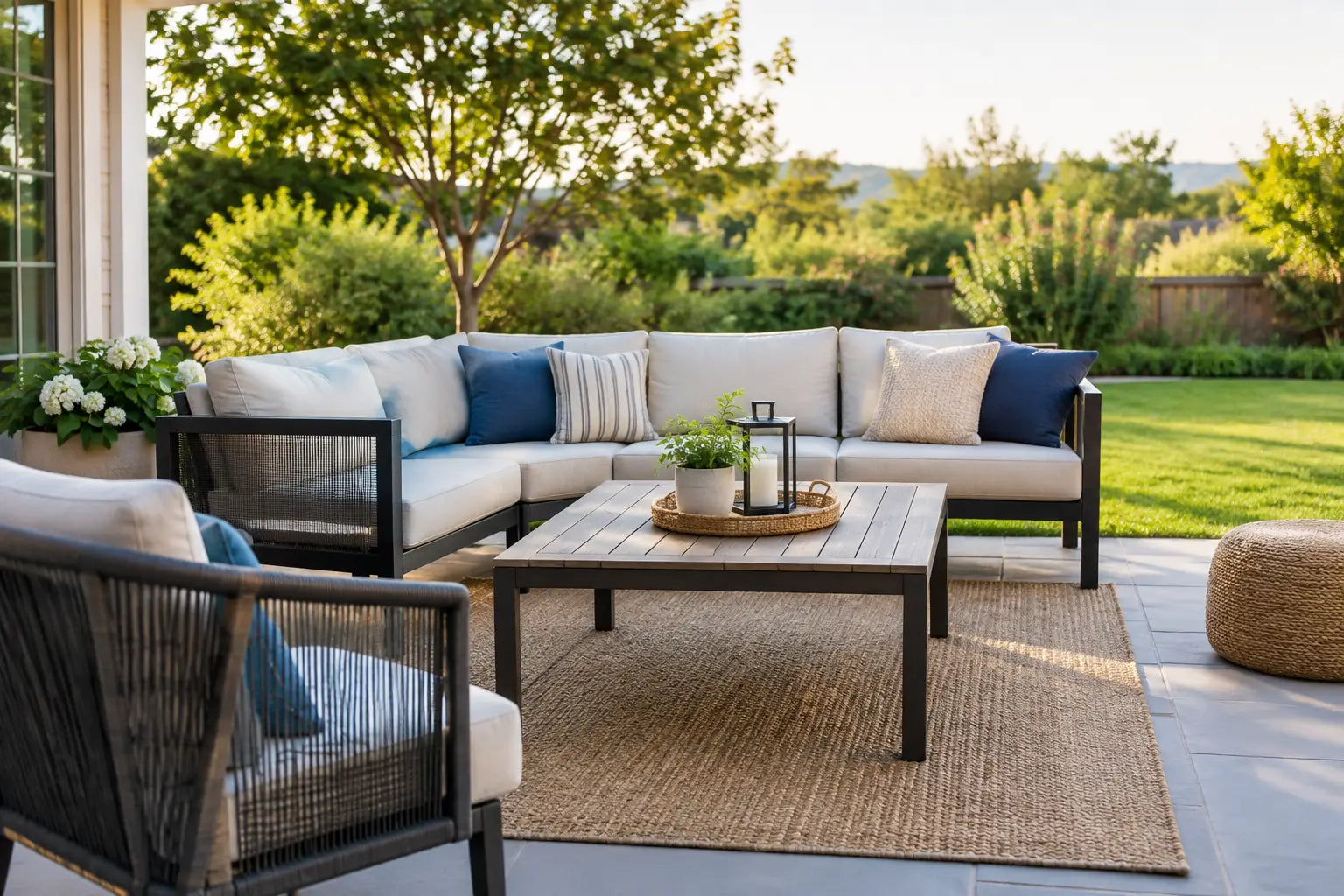 Patio Furniture That Makes the Backyard Work