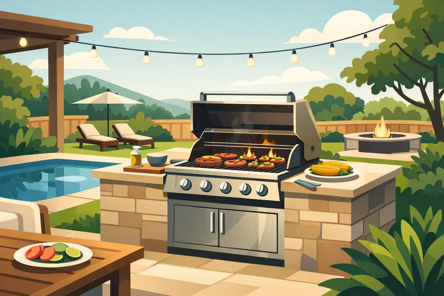 Built In Grill Buying Guide for Your Backyard