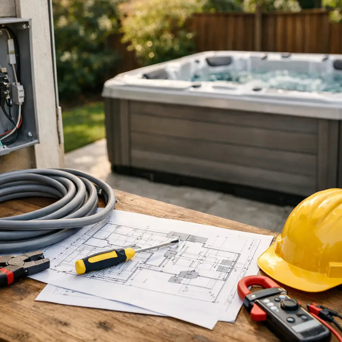 Hot Tub Wiring Plans Before Spa Delivery