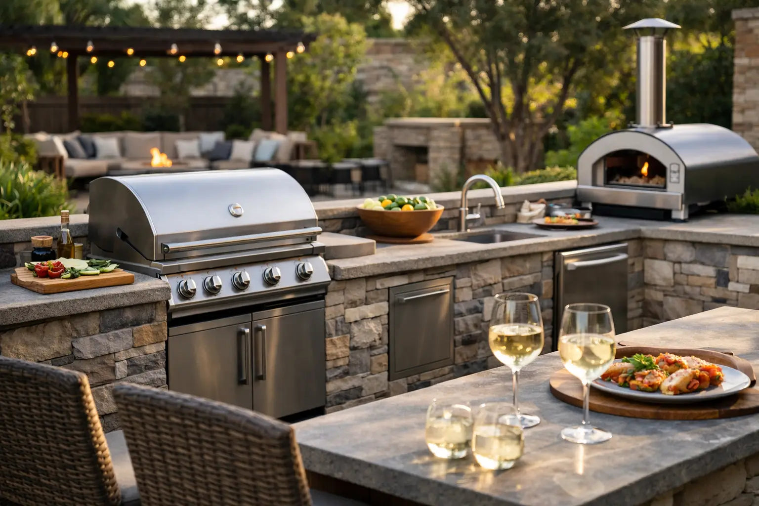 How to Design a Backyard Kitchen That Works