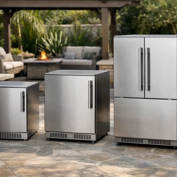 Outdoor Refrigerator Sizes for Your Backyard