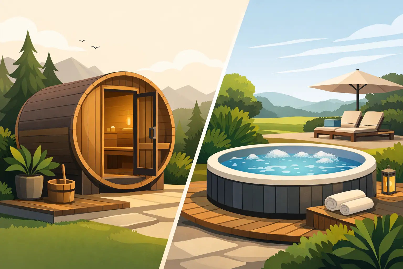 Outdoor Sauna vs Hot Tub: Which Fits Your Backyard?