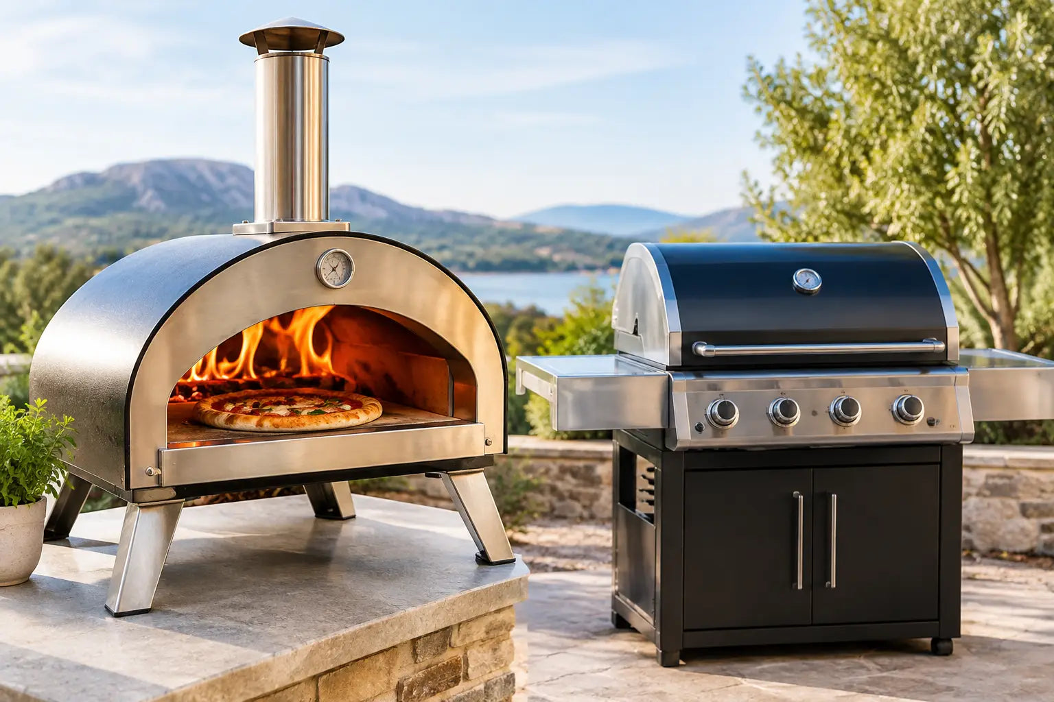 Pizza Oven vs Grill: Which Belongs Outside?