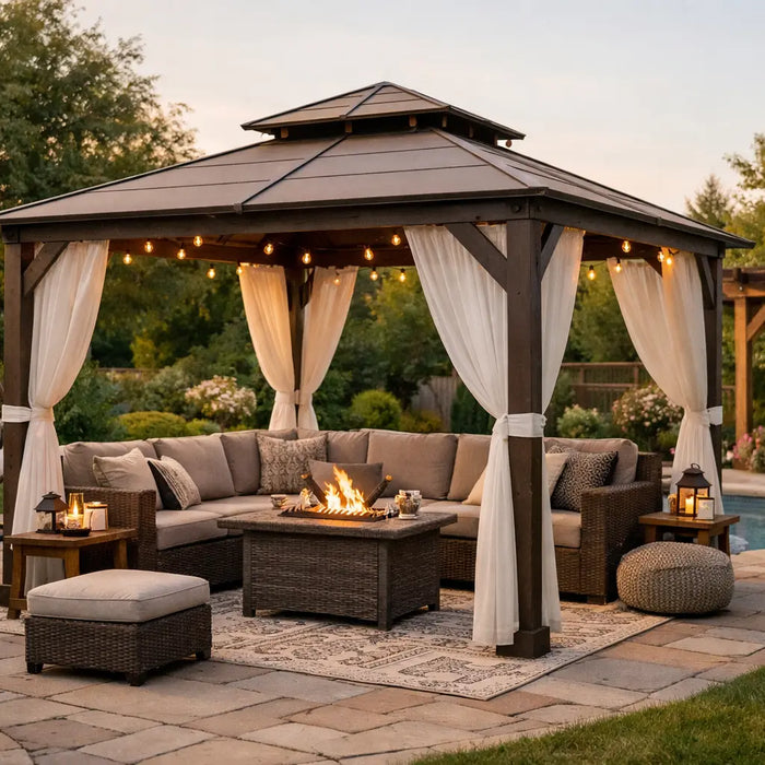 12 Gazebo Ideas for Backyard Comfort