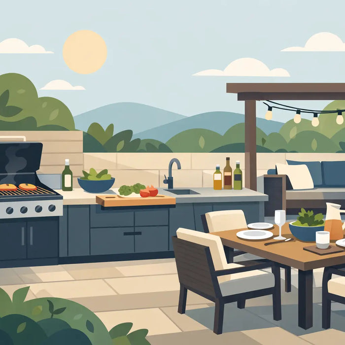 How to Plan Outdoor Kitchen Zones That Work