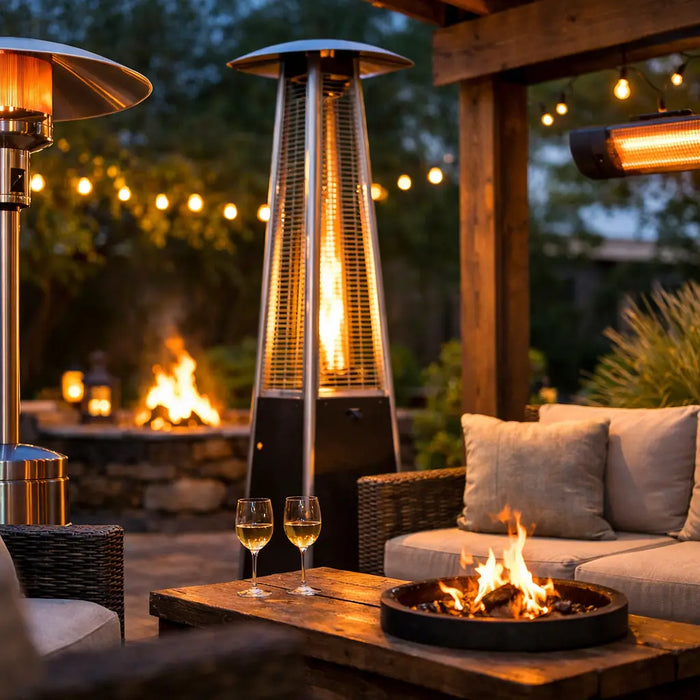Patio Heaters That Make Your Backyard Last Longer