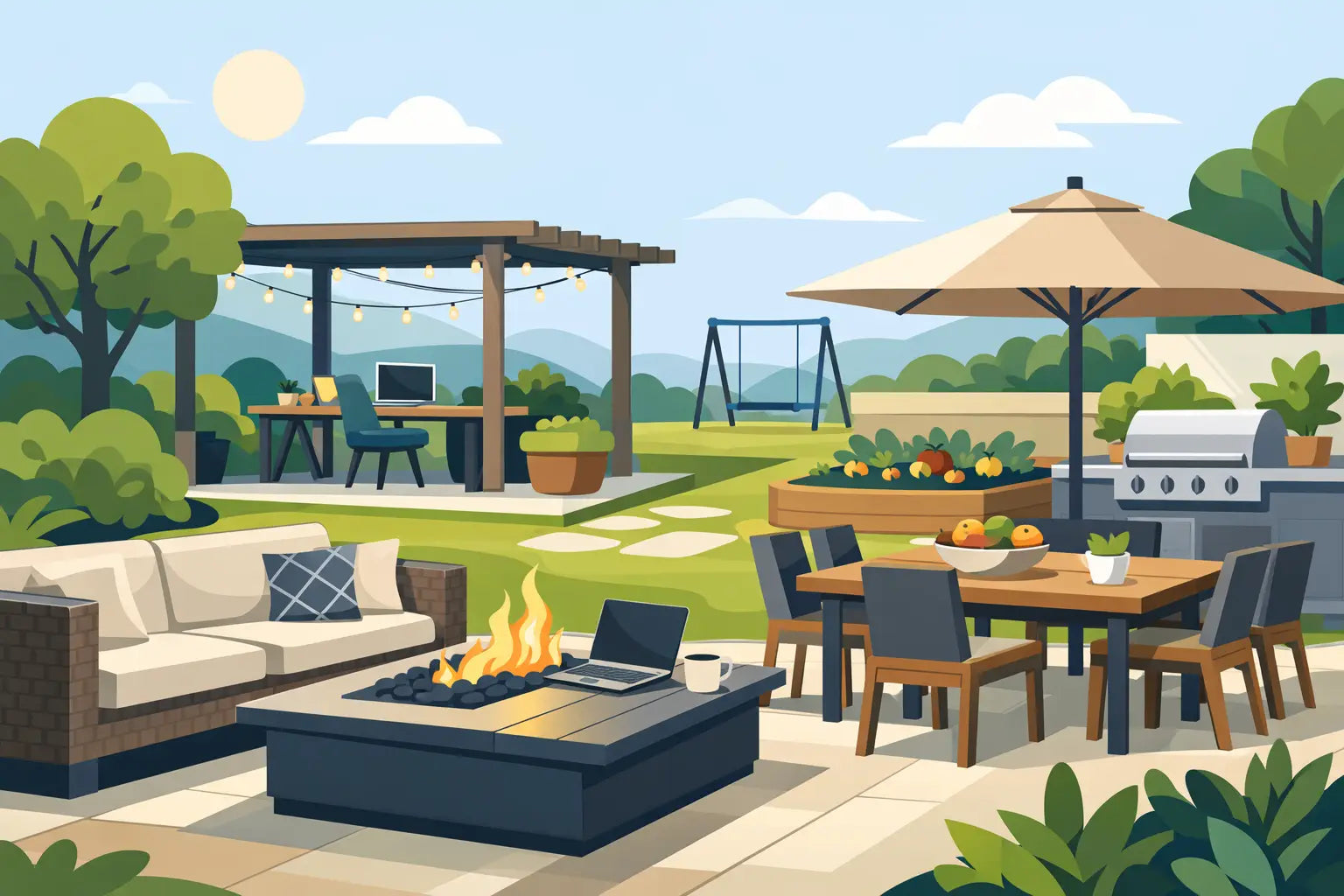 Patio Furniture That Makes the Backyard Work Harder