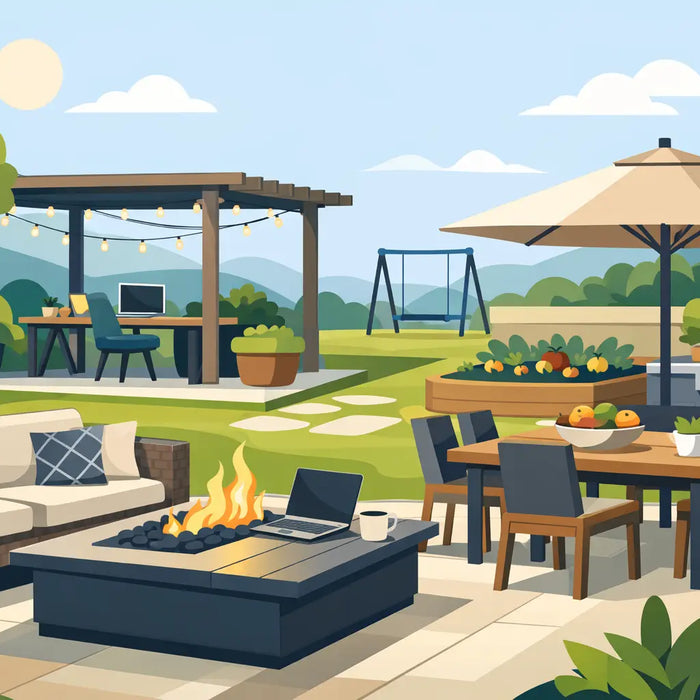 Patio Furniture That Makes the Backyard Work Harder