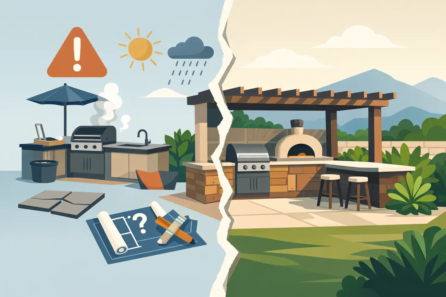 Outdoor Kitchen Mistakes to Avoid Before You Build