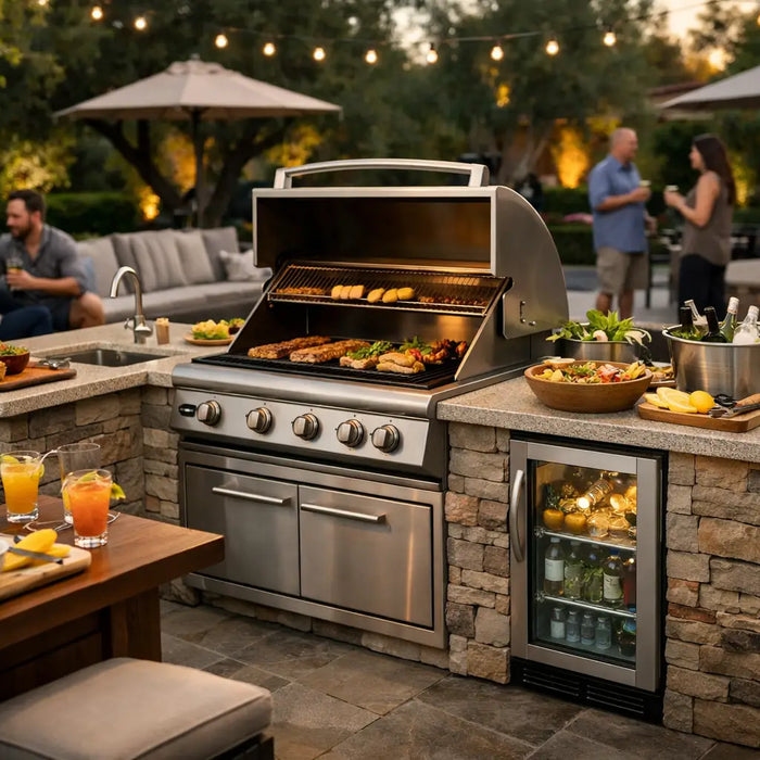 Grill Islands That Make Entertaining Easier