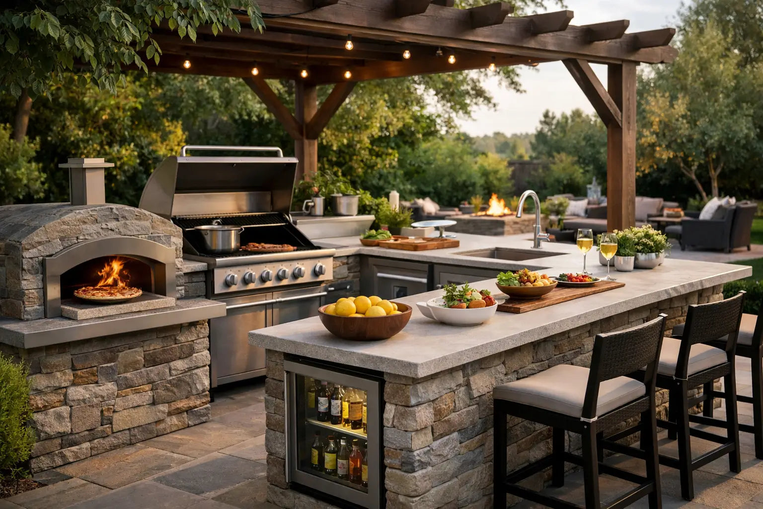 Best Outdoor Kitchen Layouts for Your Backyard
