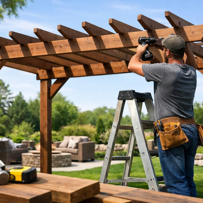 How to Install a Backyard Pergola That Lasts