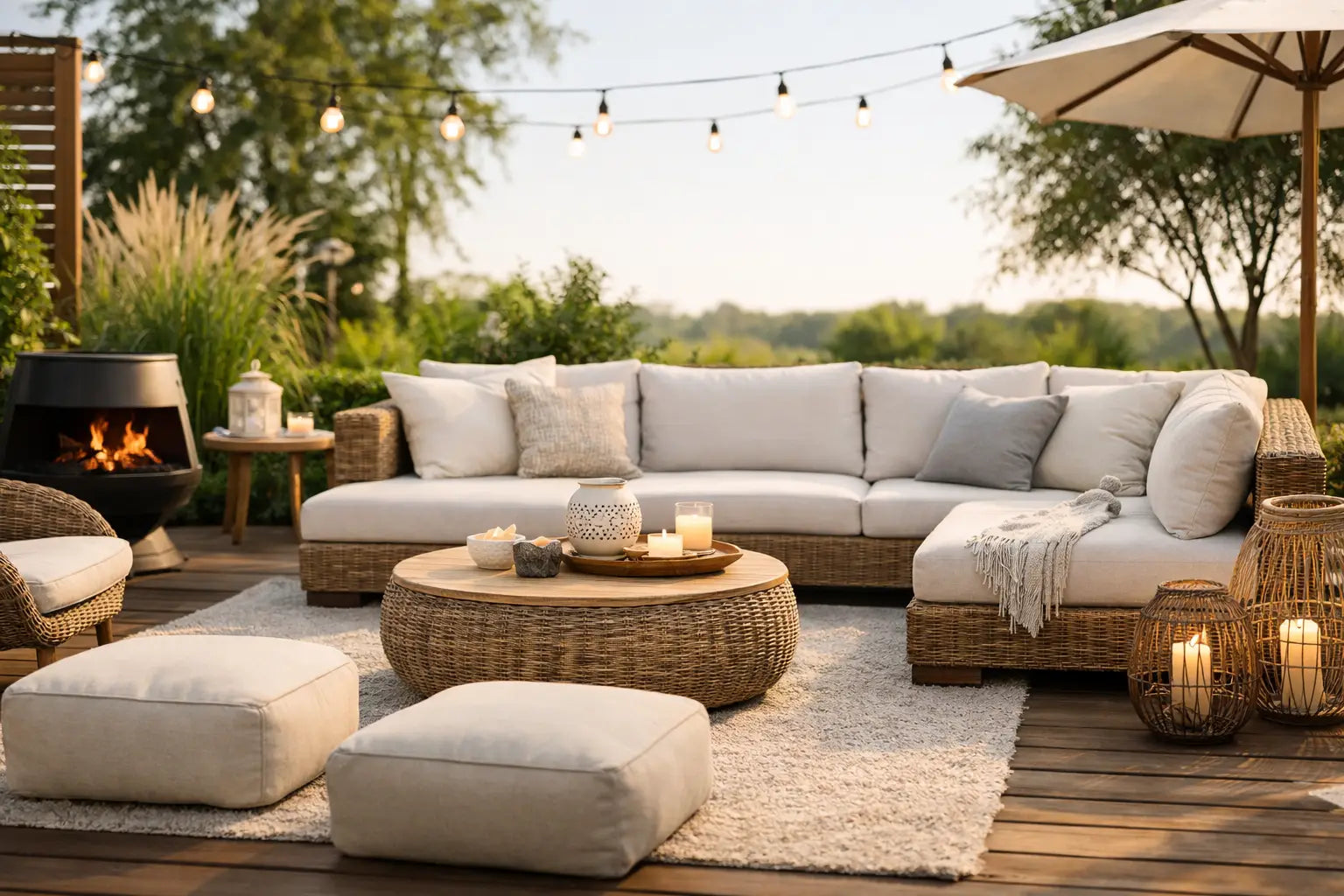 How to Create an Outdoor Lounge Area for Comfort