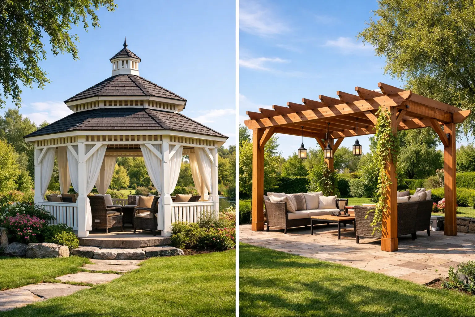 Gazebo vs Pergola Difference: Which Fits?