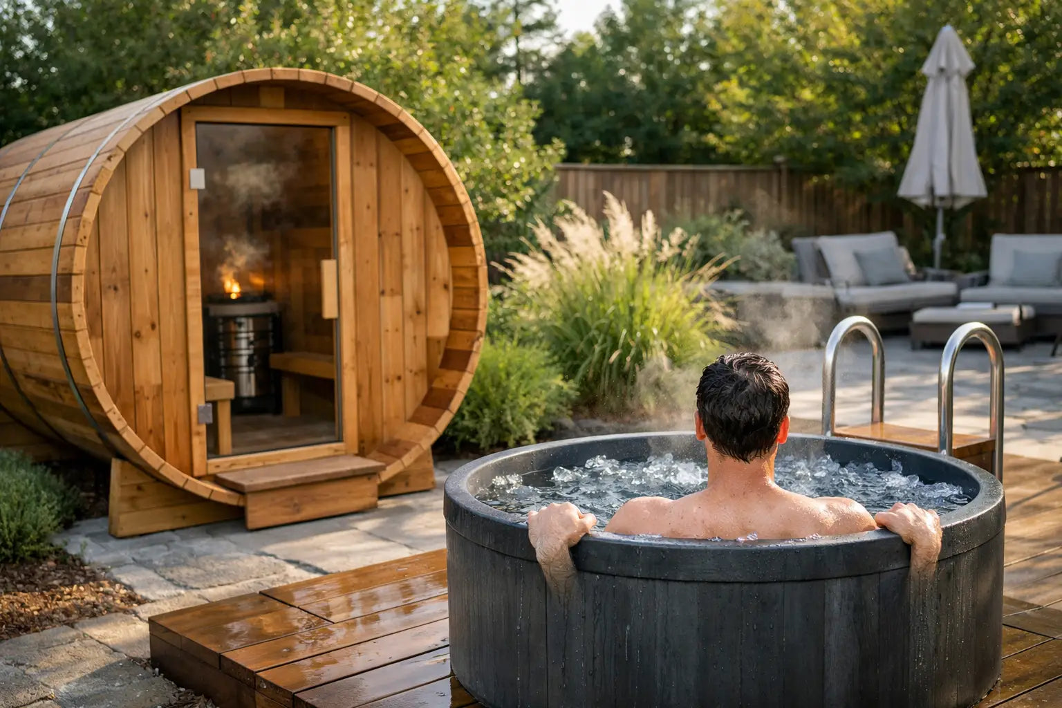 Sauna vs Cold Plunge Benefits for Your Backyard