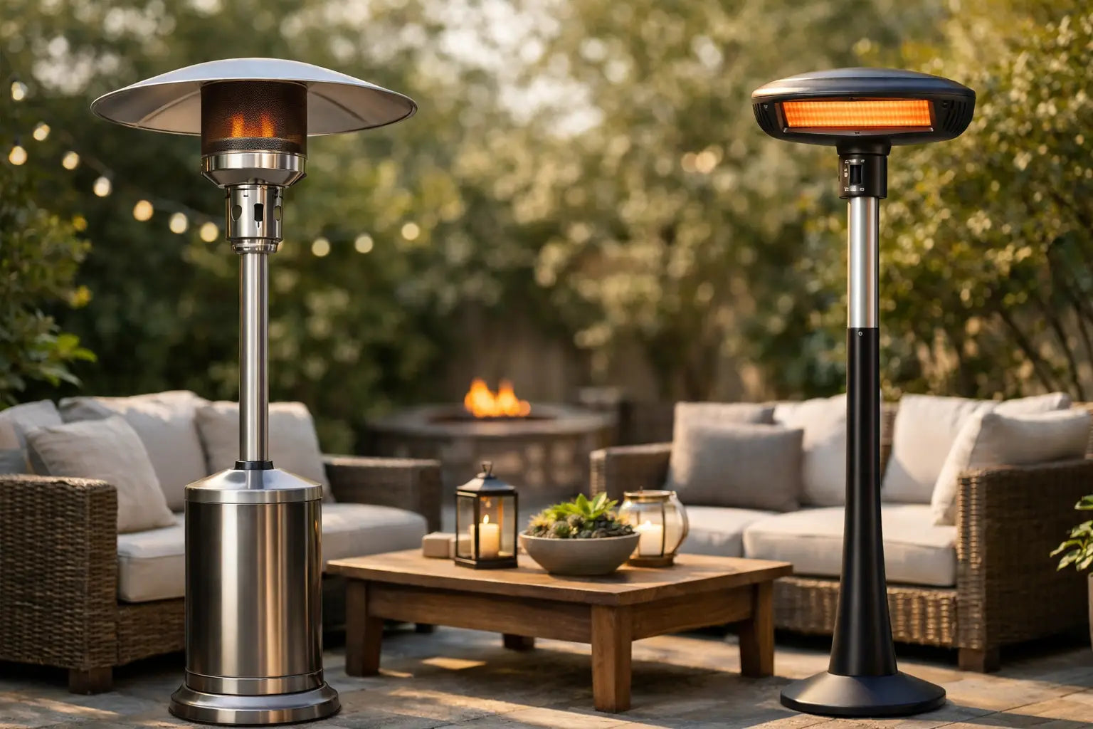 Patio Heater: Propane or Electric for Your Patio?