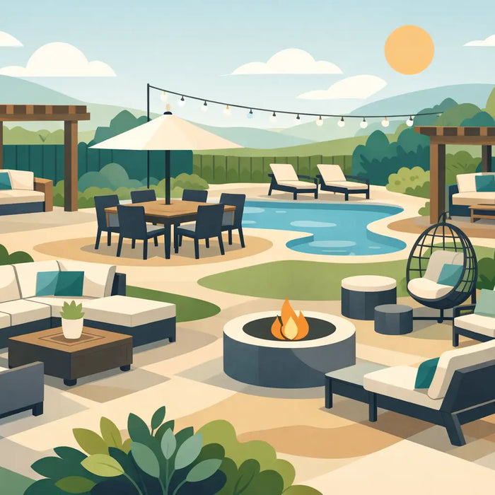 How to Arrange Patio Furniture for Every Backyard