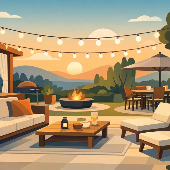 How to Create Outdoor Entertaining Space