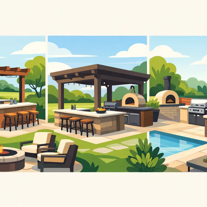 Best Outdoor Kitchen Layouts for Real Backyards