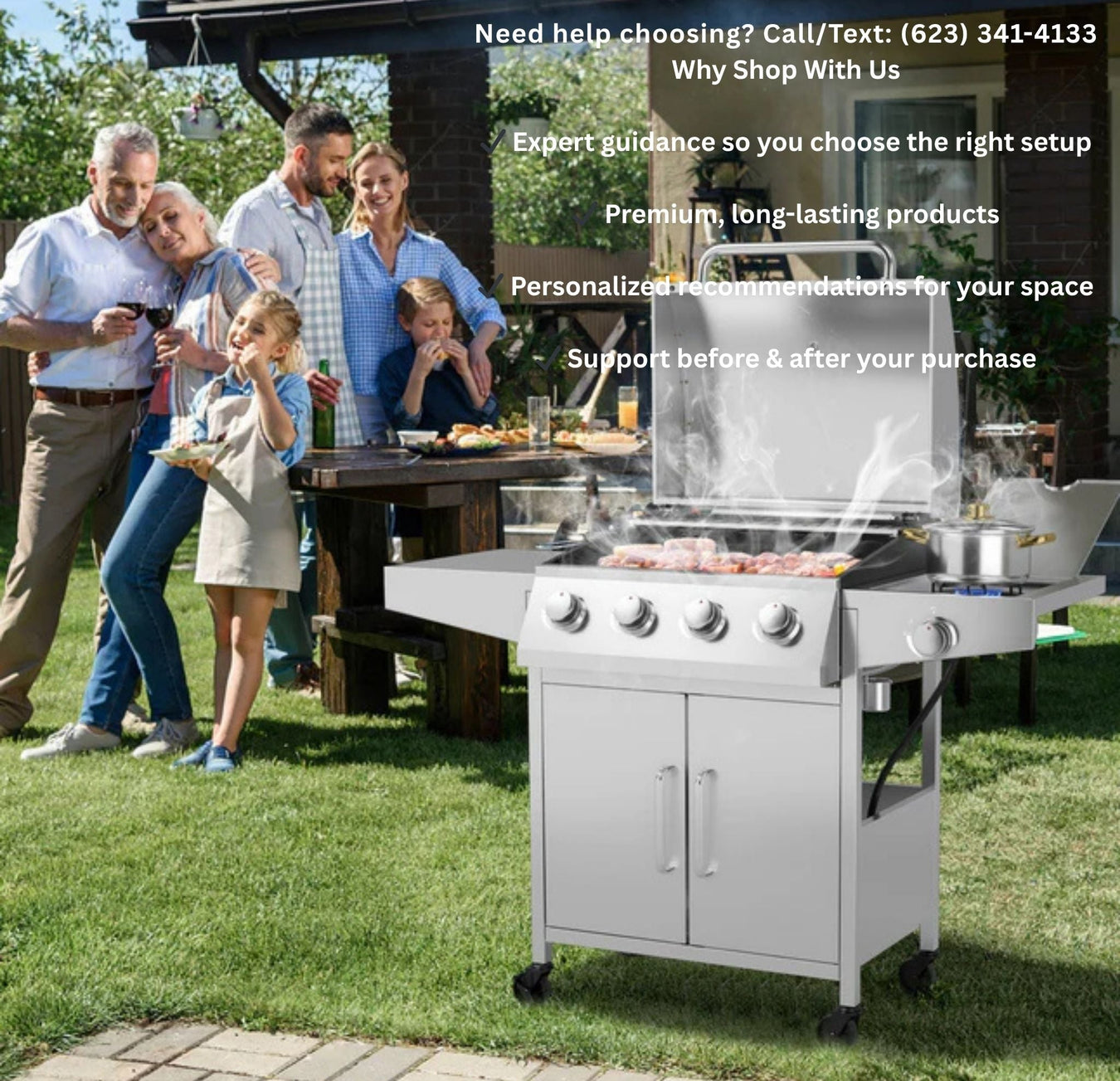 Grills - Free Standing