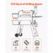575 Sq. In. Pellet Grill Smoker, 8-In-1 Electric BBQ W/ LCD Screen, Temp Probe, 500°F Max for Outdoor Use Black
