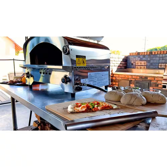 Multi-Function Propane Pizza Oven with 13 In. Pizza Stone