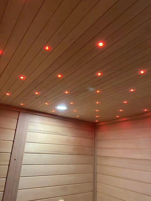 New Luxury High-End Black Square Outdoor Sauna – Modern Backyard Wellness Cabin