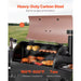 575 Sq. In. Pellet Grill Smoker, 8-In-1 Electric BBQ W/ LCD Screen, Temp Probe, 500°F Max for Outdoor Use Black