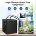 Ecojoy Aquarium Water Chiller 75GAL 1/3HP Fish Tank Chiller, 300L Cooling System with Quiet Design Compressor Refrigeration
