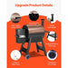 575 Sq. In. Pellet Grill Smoker, 8-In-1 Electric BBQ W/ LCD Screen, Temp Probe, 500°F Max for Outdoor Use Black