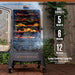 1300 Connected Pellet Smoker Copperhead - Onyx Edition with Wi-Fi®