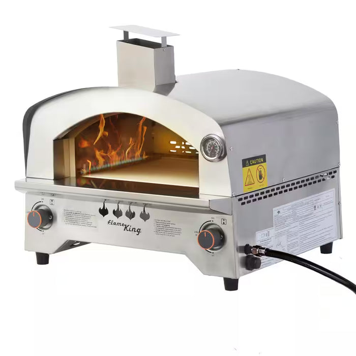 Multi-Function Propane Pizza Oven with 13 In. Pizza Stone