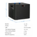 Ecojoy Aquarium Water Chiller 75GAL 1/3HP Fish Tank Chiller, 300L Cooling System with Quiet Design Compressor Refrigeration