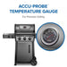 Freestyle 425 4-Burner Propane Gas Grill with Range Side Burner in Graphite Grey