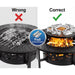 Fire Pit for outside 42" Wood Burning Fire Pit Tables with 2 Adjustable Swivel BBQ Grills, Lid, Poker for Patio Backyard BBQ Ice Storage