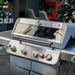 Mesa 415Bz,4-Burner Liquid Propane Infrared Gas Grill with Side Burner and Cabinet, 62,000 BTU – Perfect for Family Bbqs（With Free Cover）,Holiday Gift