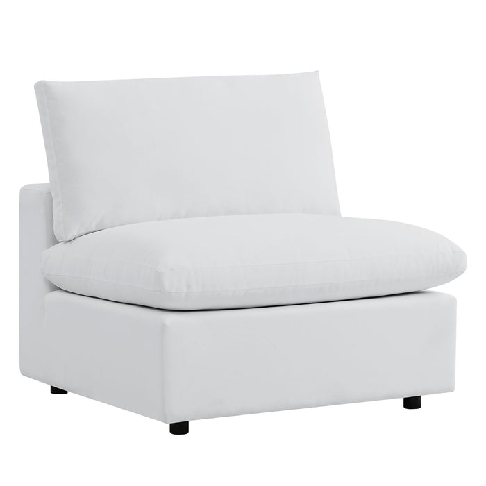 Patio Elegance Sectional Sofa - Saybrook 8-Piece Outdoor Upholstered Sofa by Modway