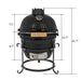 Outdoor 13 Diam. Ceramic Charcoal BBQ Grill
