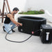 Ice Bath Tub with Water Chiller Compatibility- XL Cold Plunge Tub for Athletes - Outdoor, Portable, Inflatable - Recovery PRO 77" X 28"X 28"