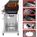 HOT 5-Burner Propane Gas Grill with Side Burner, Stainless Steel Barbeque Grills, Silver, GA5404S