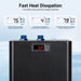 Ecojoy Aquarium Water Chiller 75GAL 1/3HP Fish Tank Chiller, 300L Cooling System with Quiet Design Compressor Refrigeration