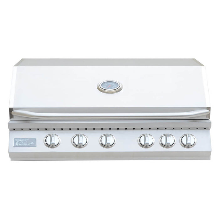 KoKoMo Grills 40-Inch Heavy-Duty 72K BTU LP/NG 5 Burner Built-In Stainless Steel Gas Grill (SAK73152)