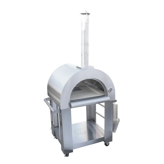 KoKoMo Grills Premium 32-Inch Stainless Steel Wood Fired Pizza Oven [KO-PIZZAOVEN] (SAK92618)