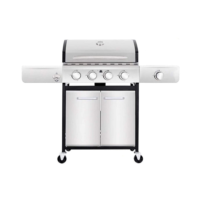 Large Outdoor 42K BTU BBQ Stainless Steel Propane Gas Grill With 4 Burners (SAK61283)