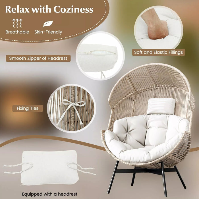 Ffion Oversized Outdoor Garden Egg Chair